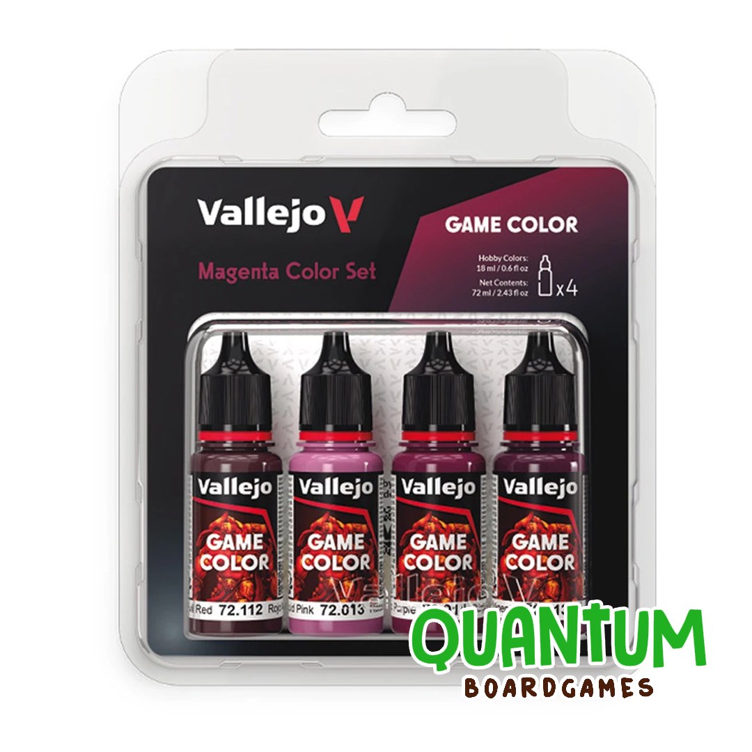 Game Color: Magenta Color Set – 4 Botes