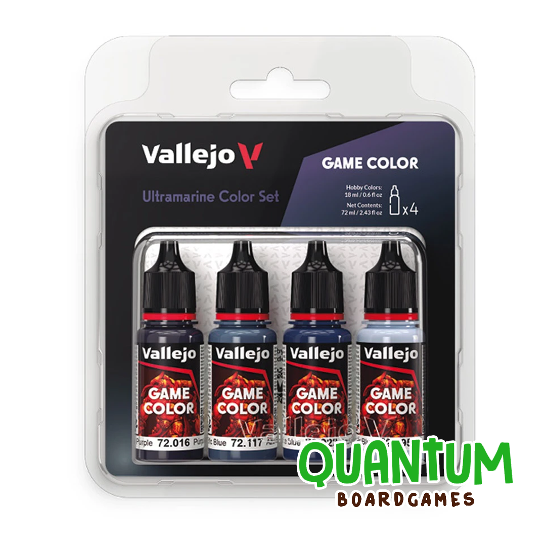 Game Color: Ultramarine Color Set – 4 Botes