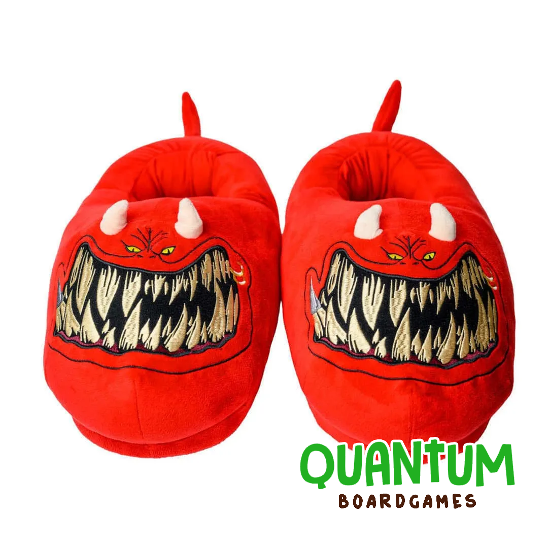 Gloomspite Gitz: Squig Plush Slippers – Talla unica