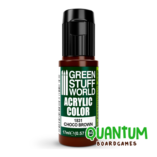 Green Stuff World: Artistic Paints - 1831 - CHOCO BROWN 17ml