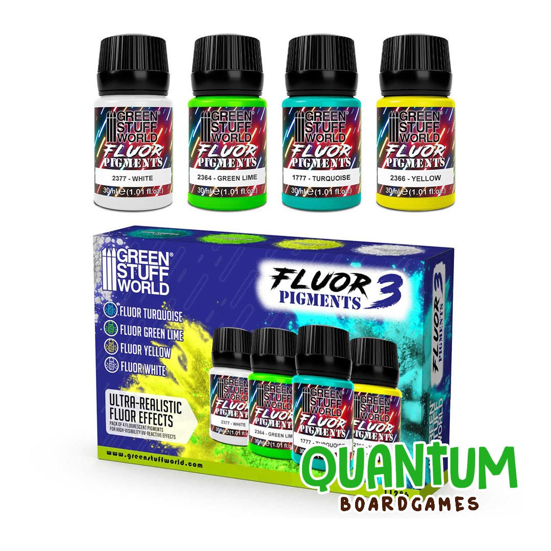 Green Stuff World: Diorama – Fluor Pigments 3 – 4 Botes