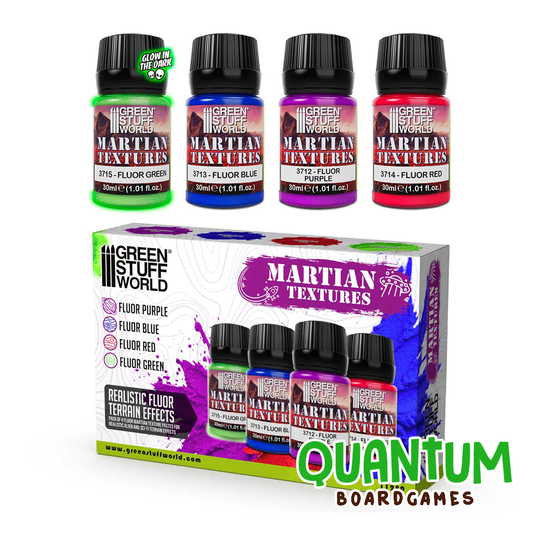 Green Stuff World: Diorama – Martian Textures Set – 4 Botes