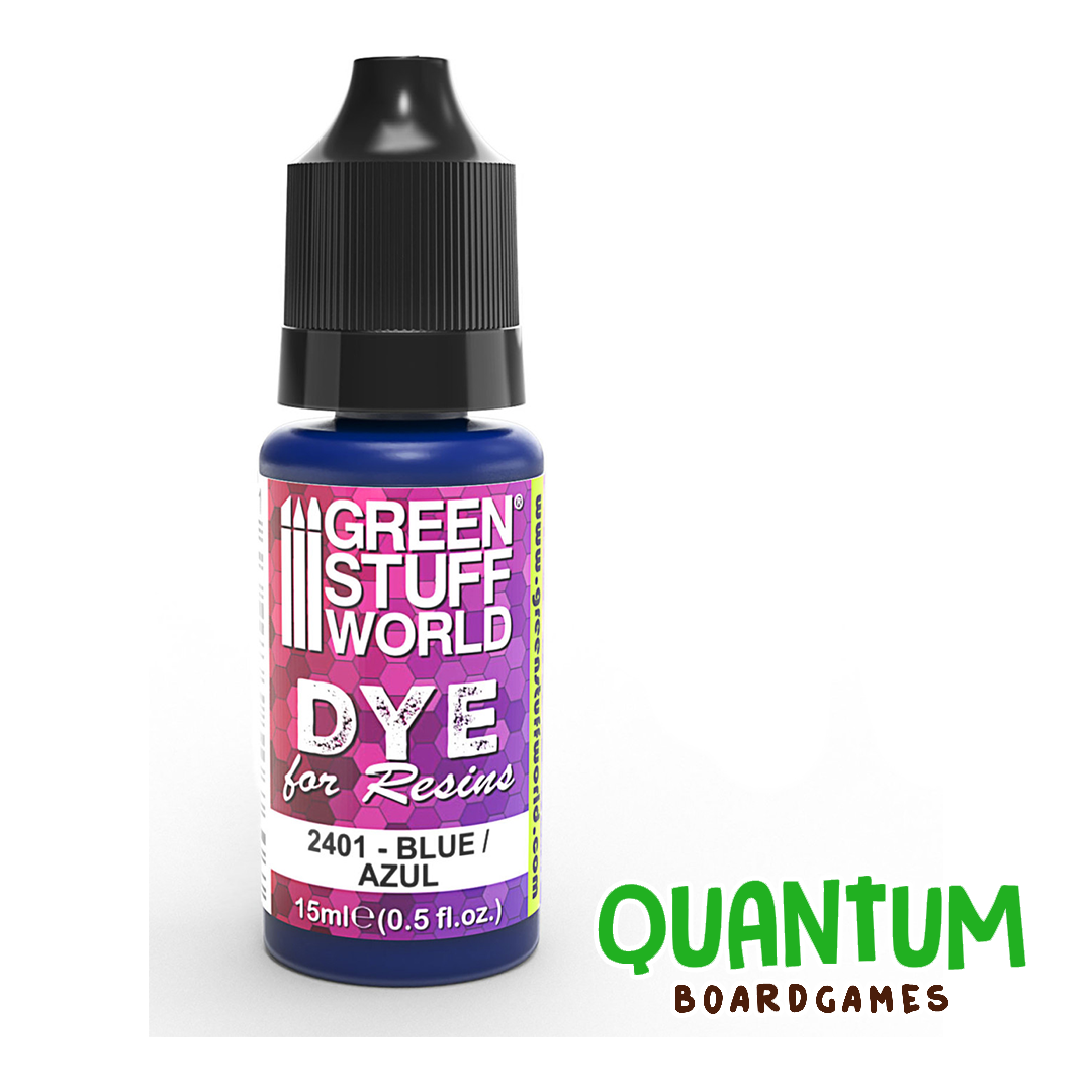 Green Stuff World: Dye for Resins - BLUE/AZUL 15ml