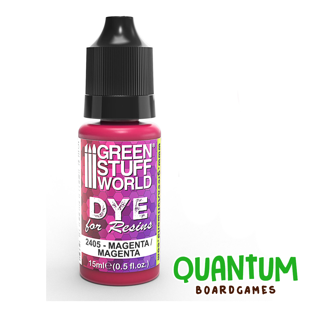 Green Stuff World: Dye for Resins - MAGENTA 15ml