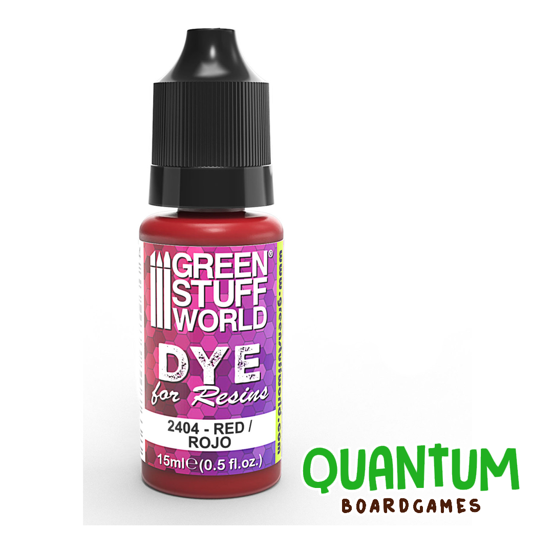 Green Stuff World: Dye for Resins - RED/ROJO 15ml