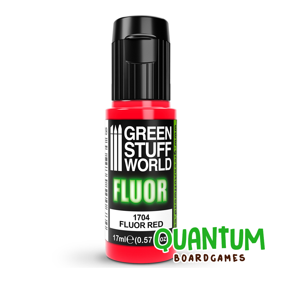 Green Stuff World: Fluor Paints - ROJO / RED 17ml