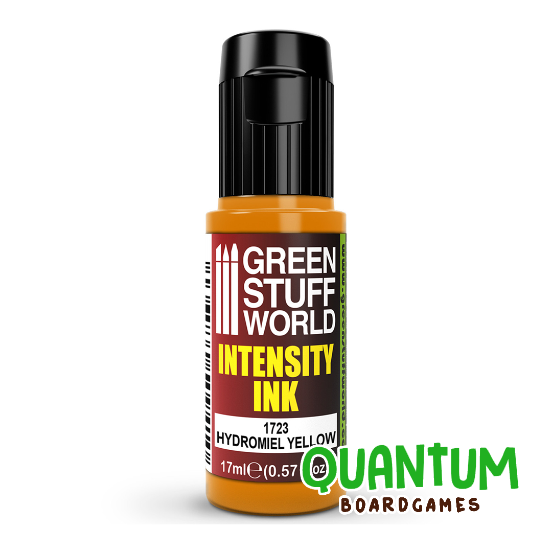 Green Stuff World: INTENSITY Ink - HYDROMIEL YELLOW 17ml