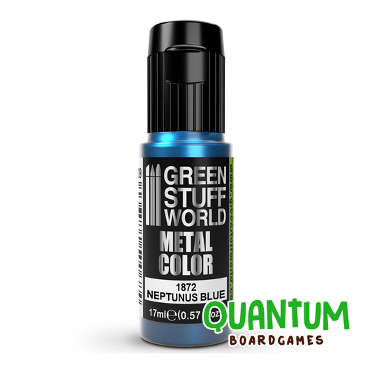 Green Stuff World: Metallic Paints - NEPTUNUS BLUE 17ml