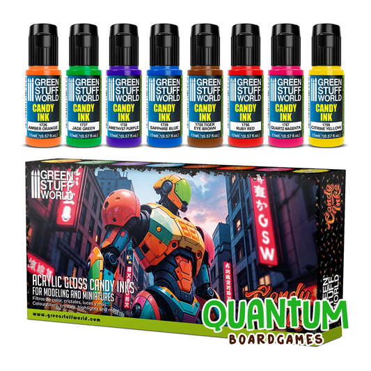 Green Stuff World: Paint Set Candy Inks - 8 Botes