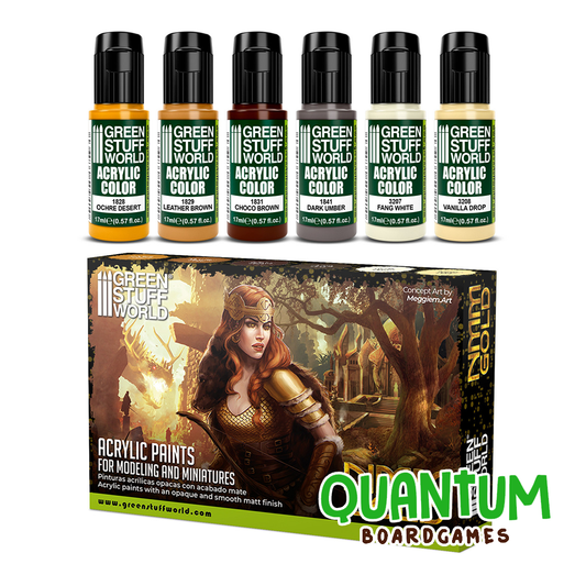 Green Stuff World: Paint Set NMM Gold – 6 Botes