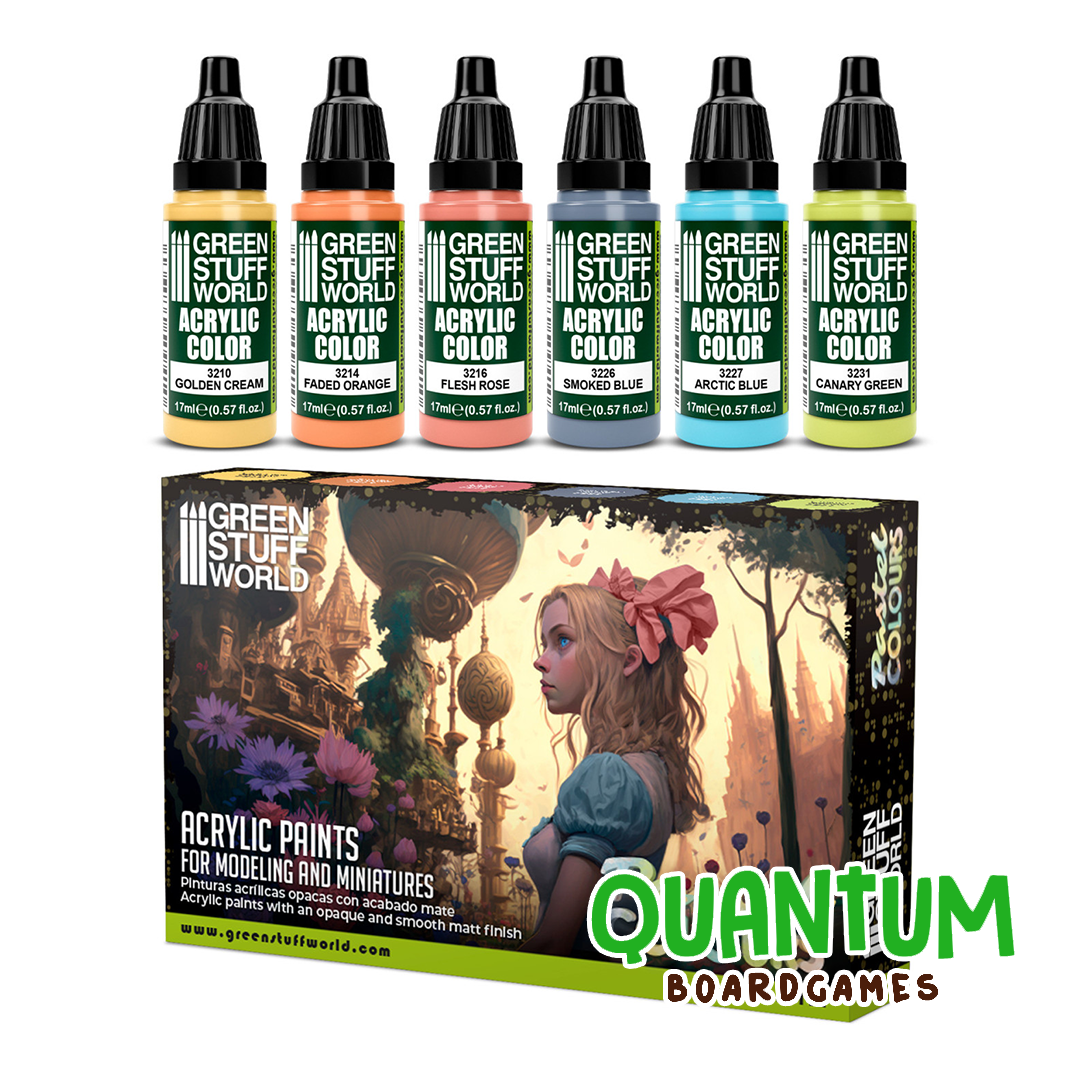 Green Stuff World: Paint Set Pastel - 6 Botes