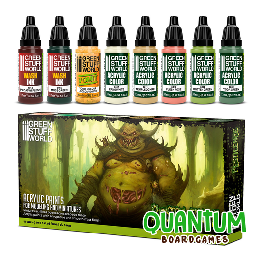 Green Stuff World: Paint Set Pestilence – 8 Botes
