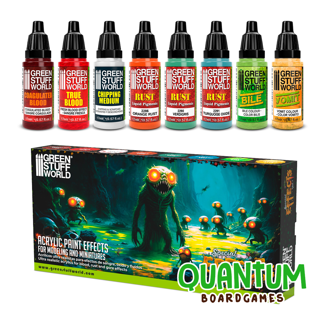 Green Stuff World: Paint Set Special Effects Vol 1 – 8 Botes