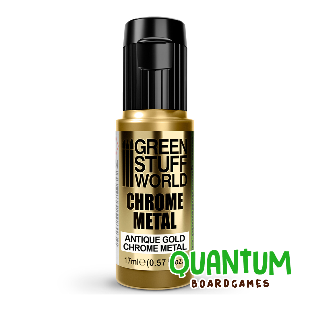 Green Stuff World: Pintura Cromada - Color ANTIQUE GOLD 17ml