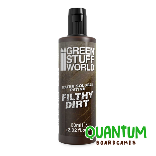 Pintura Filthy Dirt Green Stuff World 60ml - Efecto tierra y barro para miniaturas de wargames