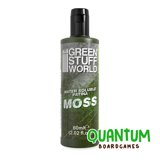 Pintura Hydrosoluble Moss 60ml Green Stuff World para dioramas y miniaturas