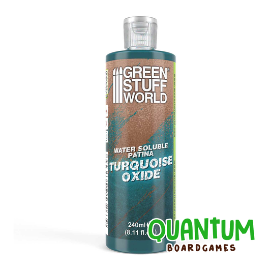 Pintura Turquoise Oxide Green Stuff World 240ml - Pintura hidrosoluble para miniaturas y wargames