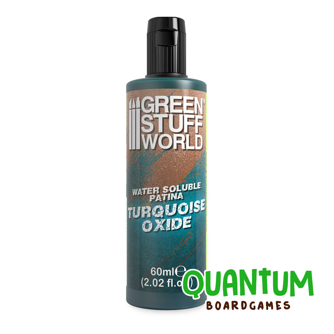 Pintura Turquoise Oxide Green Stuff World 60ml hidrosoluble para miniaturas