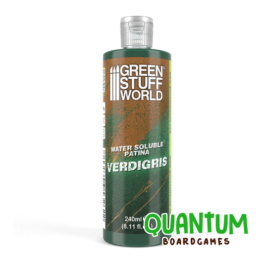 Pintura Verdigris Hydrosoluble 240ml Green Stuff World para miniaturas wargames