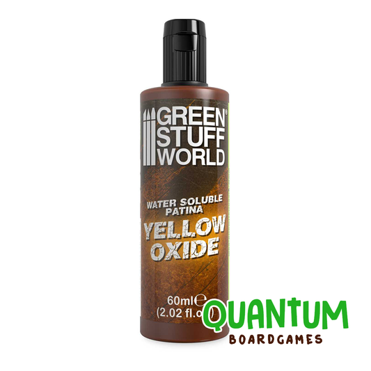 Pintura hidrosoluble Green Stuff World Yellow Oxide 60ml para efectos de óxido en miniaturas y wargames