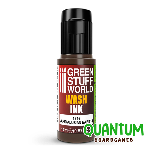 Green Stuff World: WASH Ink - ANDALUSIAN EARTH 17ml