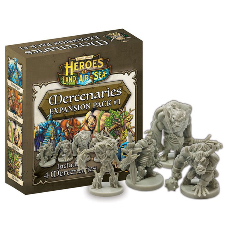 HEROES OF LAND, AIR AND SEA  MERCANARY PACK 1