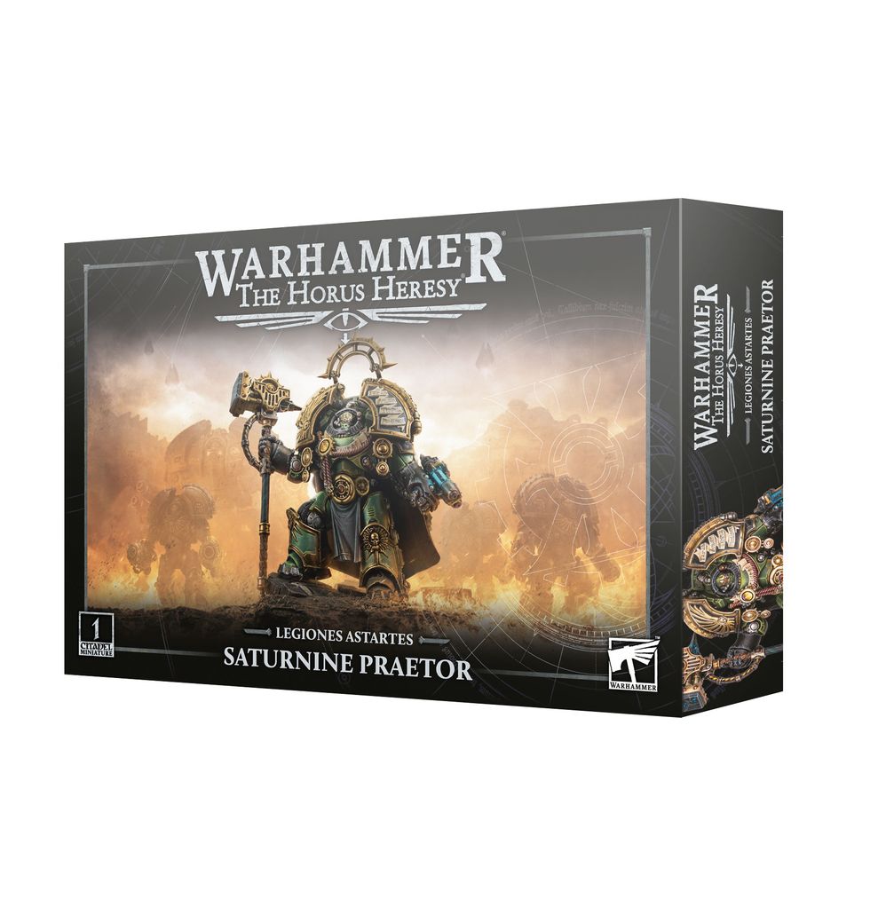 Saturnine Praetor Horus Heresy miniatura Warhammer Games Workshop armadura experimental