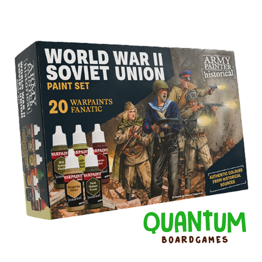 Set de pinturas The Army Painter Historical WWII Unión Soviética con colores auténticos para miniaturas
