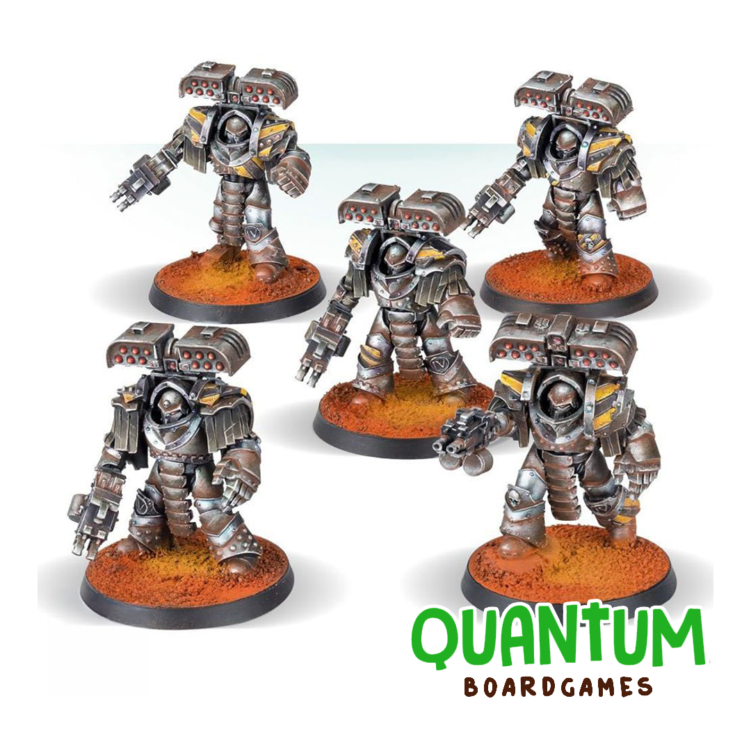 Iron Warriors Tyrant Siege Terminators Forge World - Miniaturas Warhammer Horus Heresy premium
