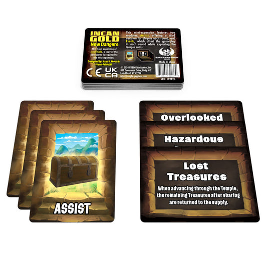 INCAN GOLD NEW DANGERS EXPANSION