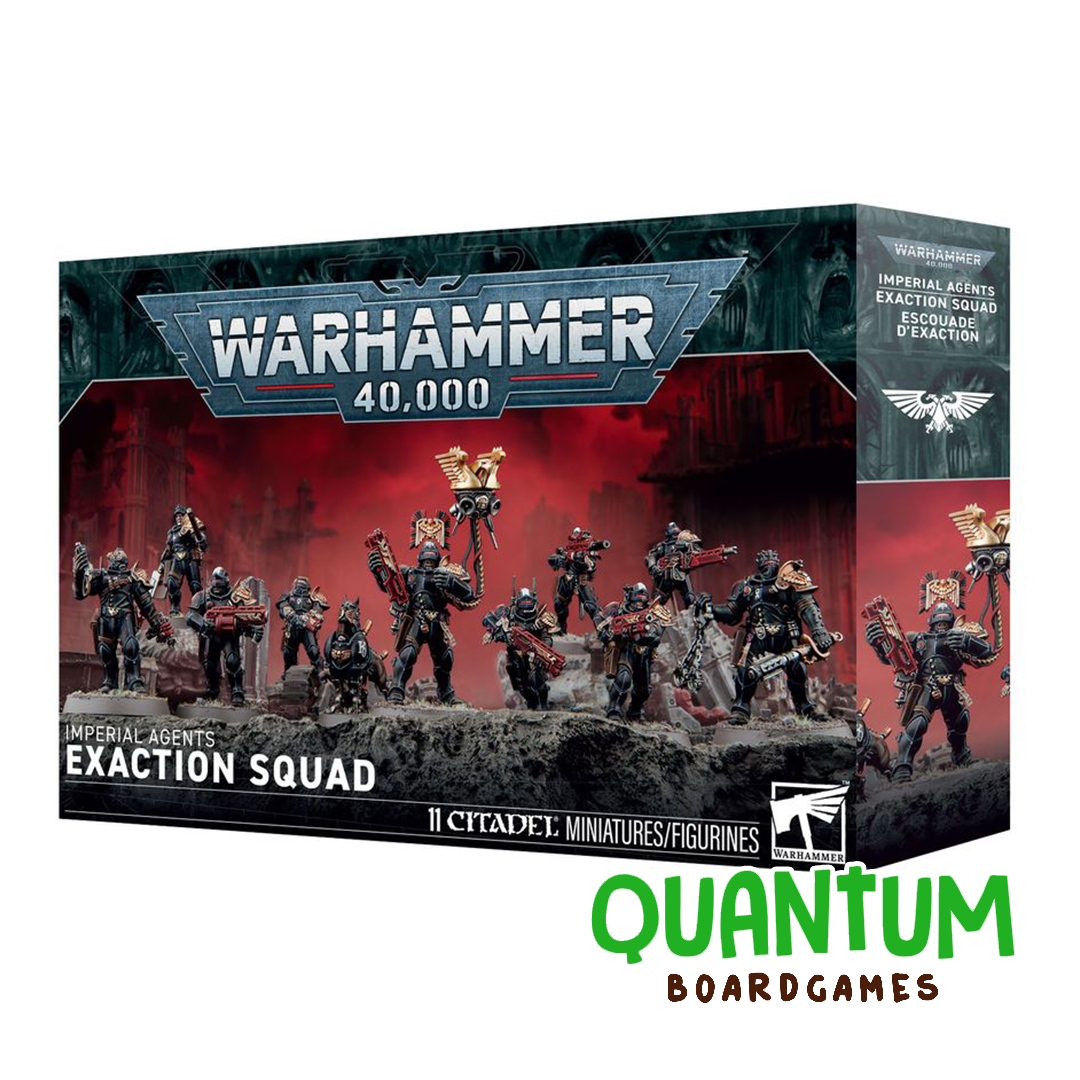Imperial Agents Exaction Squad miniaturas Warhammer 40000 Games Workshop