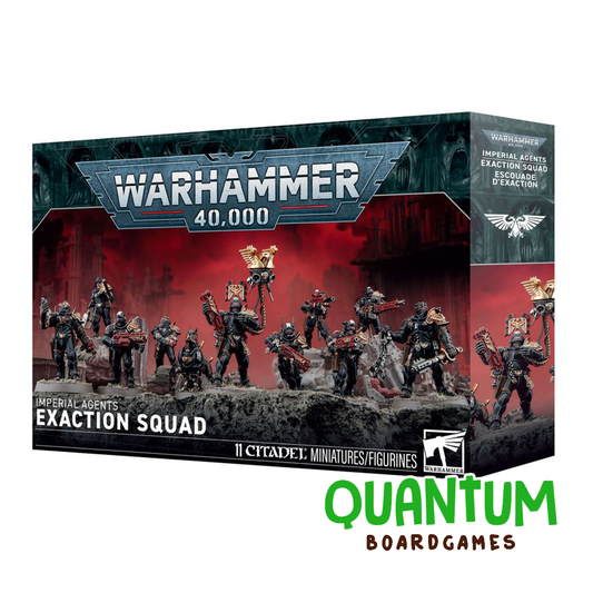 Imperial Agents Exaction Squad miniaturas Warhammer 40000 Games Workshop