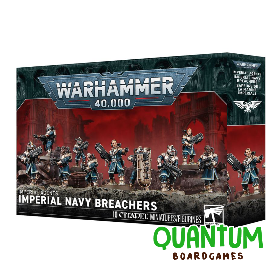 Miniaturas Imperial Navy Breachers Warhammer 40k - Agentes Imperiales combate naval