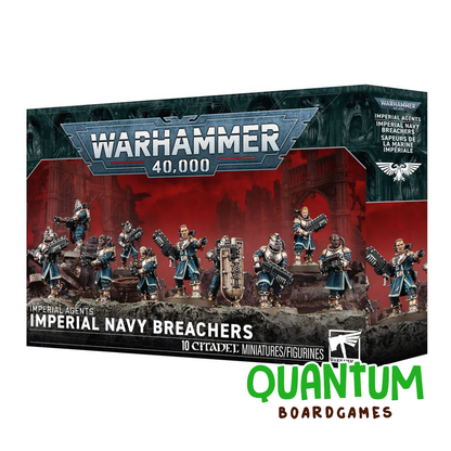 Miniaturas Imperial Navy Breachers Warhammer 40k - Agentes Imperiales combate naval