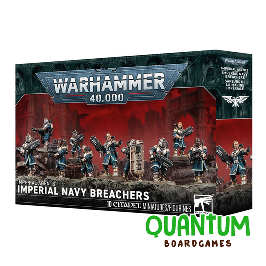 Miniaturas Imperial Navy Breachers Warhammer 40k - Agentes Imperiales combate naval