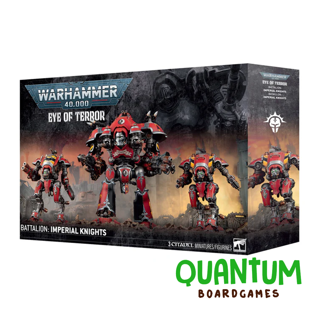 Imperial Knights Eye of Terror Battalion Warhammer 40K miniaturas Games Workshop