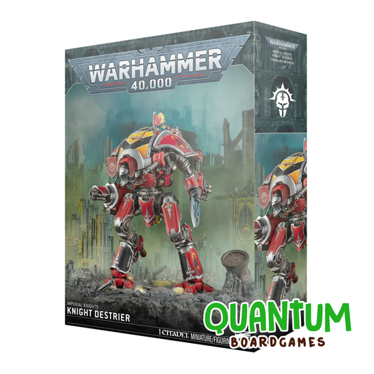 Imperial Knights Knight Destrier miniatura Warhammer 40K detalle armadura
