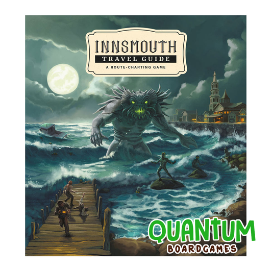 Innsmouth Travel Guide expansión juego mesa horror cósmico lovecraft