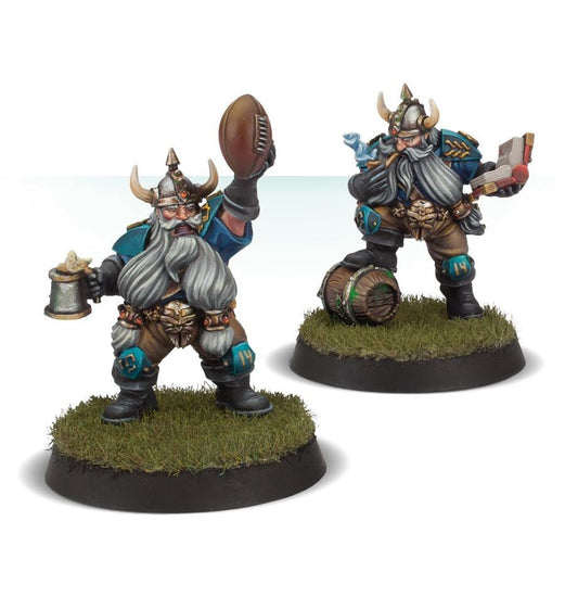 BLOOD BOWL JOSEF BUGMAN, COACH AND STAR PLAYER FORGE WORLD