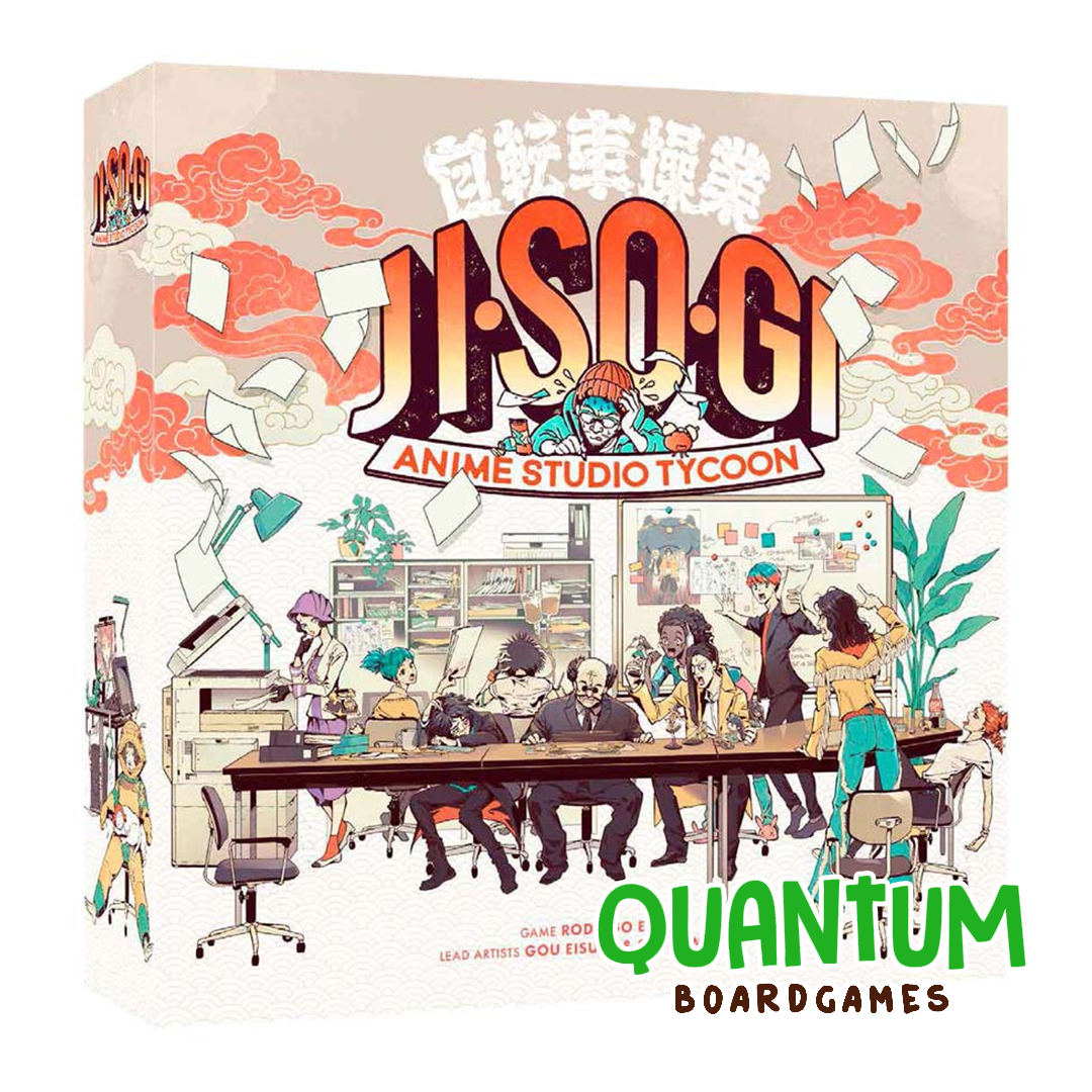 Jisogi Anime Studio Tycoon - Juego de mesa de gestión y estrategia por Esper Games