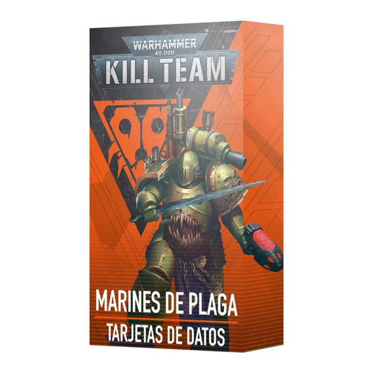 KILL TEAM PLAGUE MARINES DATACARDS EN ESPAÑOL