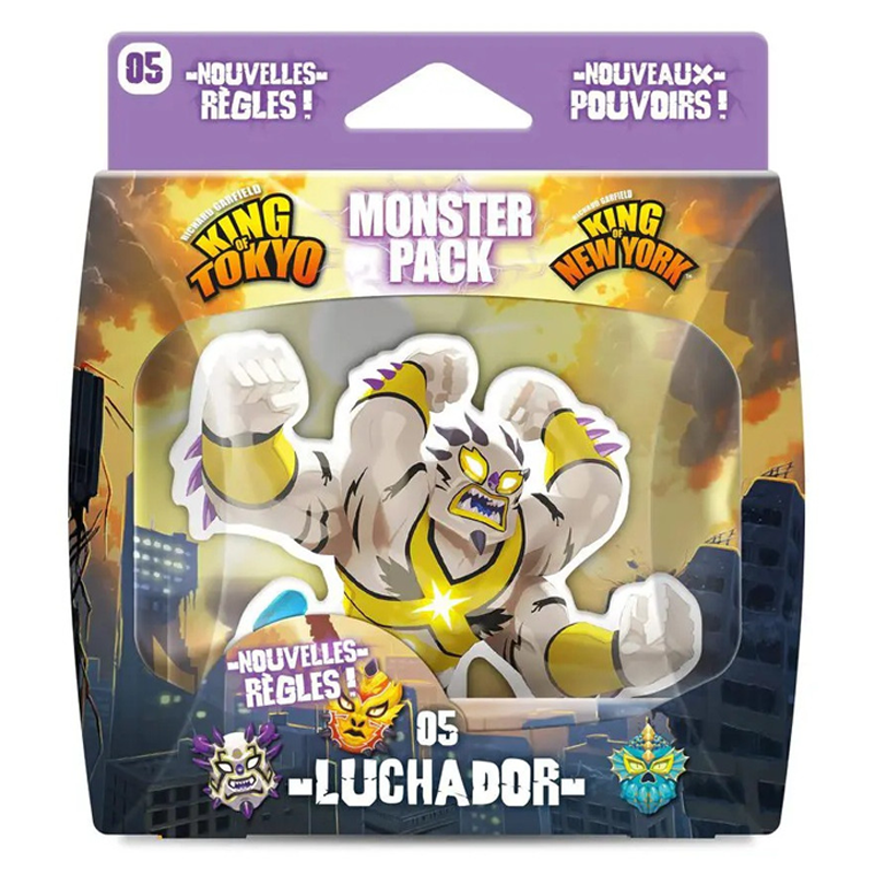 KING OF TOKYO LUCHADOR MONSTER PACK EN ESPAÑOL