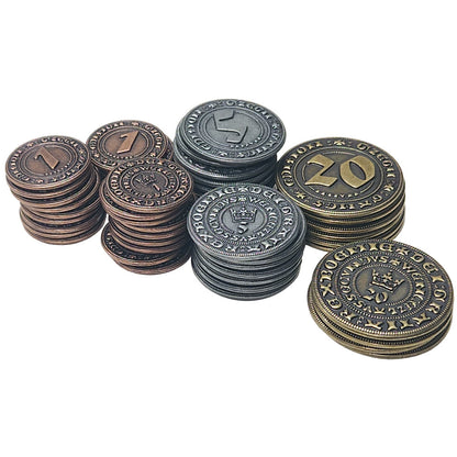 KUTNA HORA METAL COINS SET