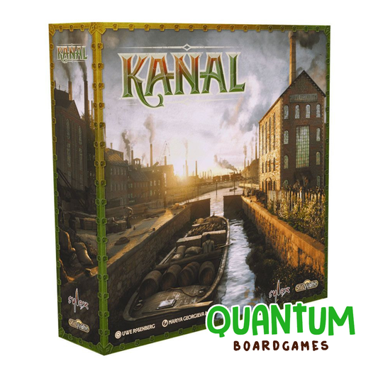 Kanal juego de mesa estrategia gestión recursos canales Mayfair Games
