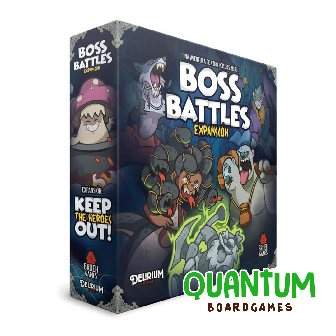 Keep the Heroes Out Boss Battles Expansión - Nuevos jefes y monstruos en español