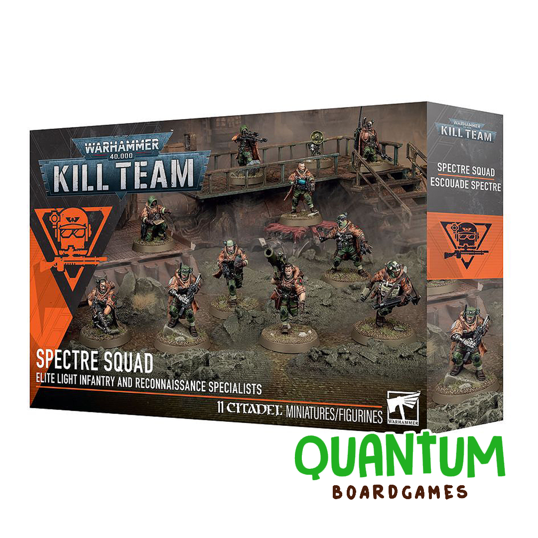 Kill Team Spectre Squad miniaturas Warhammer 40k combate táctico