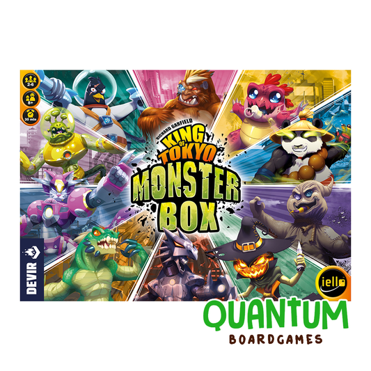King of Tokyo Monster Box - Caja Edición Especial Española con componentes exclusivos