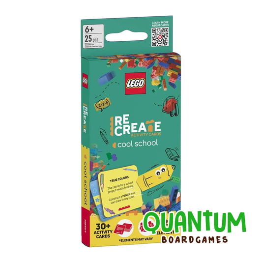 LEGO Recreate Cool School - Set de construcción educativo con temática escolar en inglés