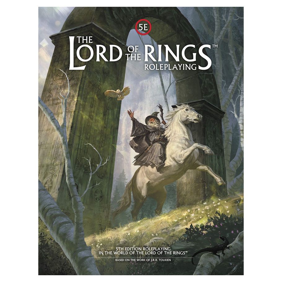 LIBRO DE ROL DUNGEONS AND DRAGONS 5TH THE LORD OF THE RINGS CORE RULEBOOK