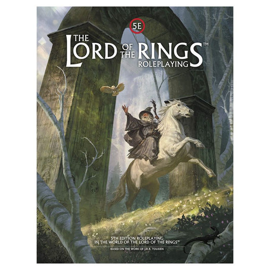 LIBRO DE ROL DUNGEONS AND DRAGONS 5TH THE LORD OF THE RINGS CORE RULEBOOK